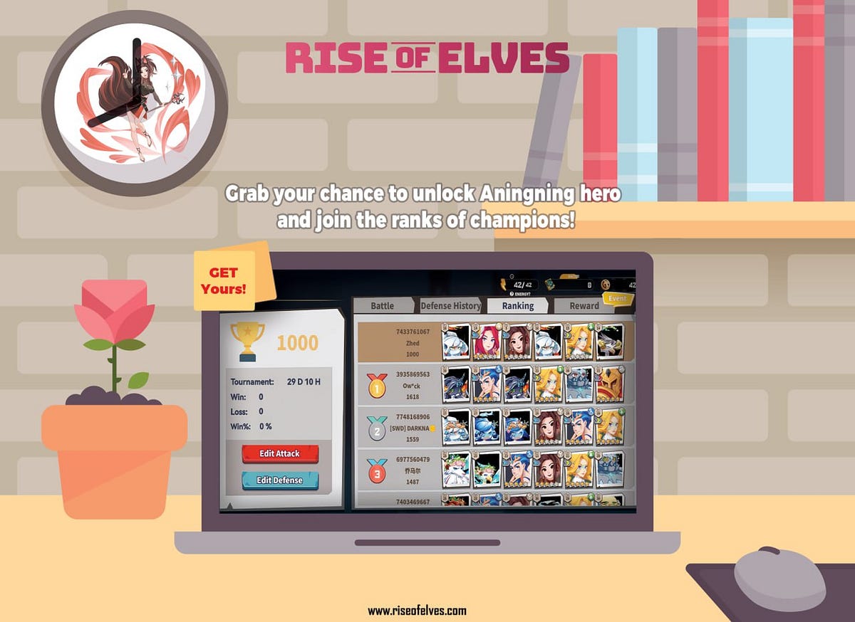 Rise of Elves’ Aningning NFT Hero Your Key to Gaming Mastery by Rise