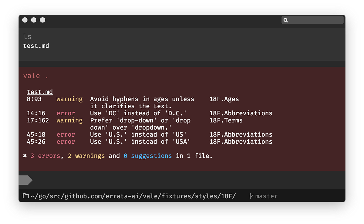 Introducing Vale, an NLP-powered linter for prose | by Joseph Kato ...