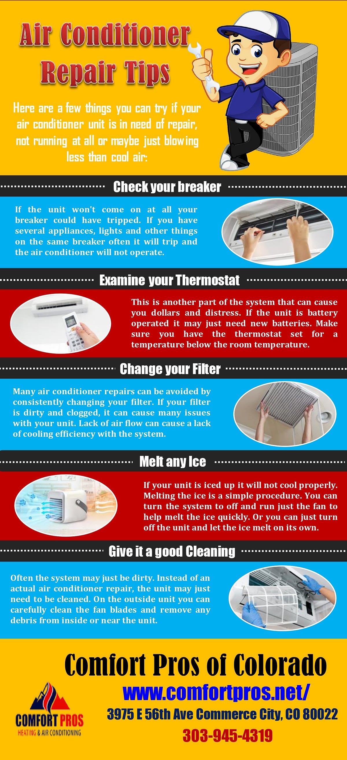 Air Conditioner Repair Tips | by Comfort Pros | Medium
