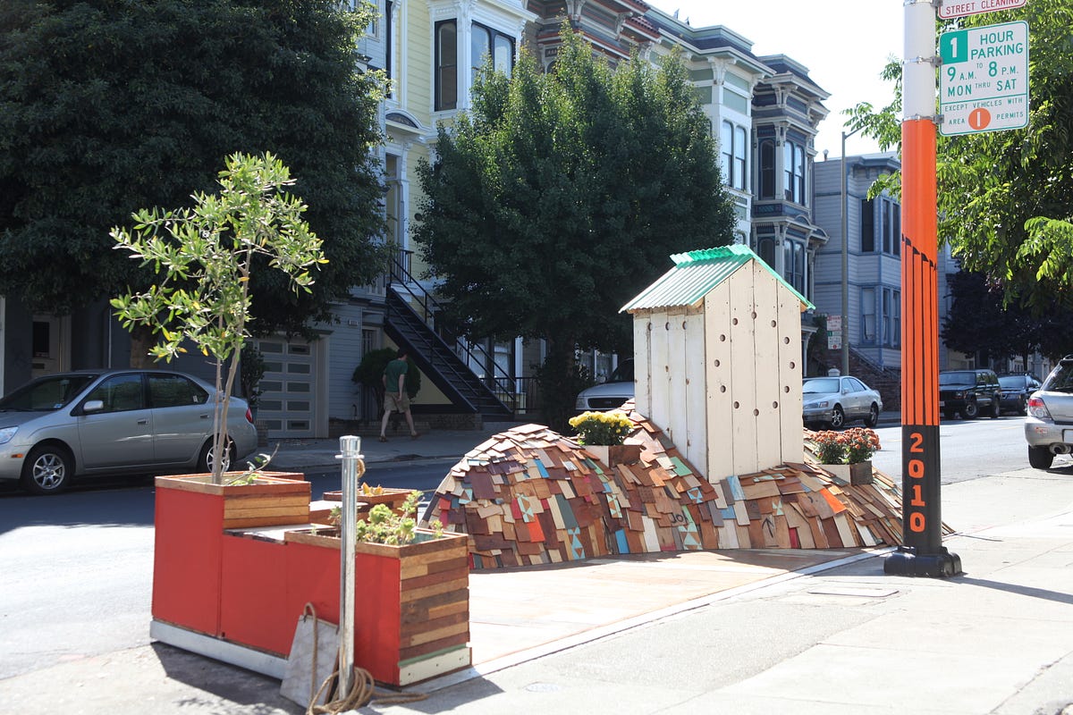 Image of: San Francisco’s Weird and Wonderful Parklets