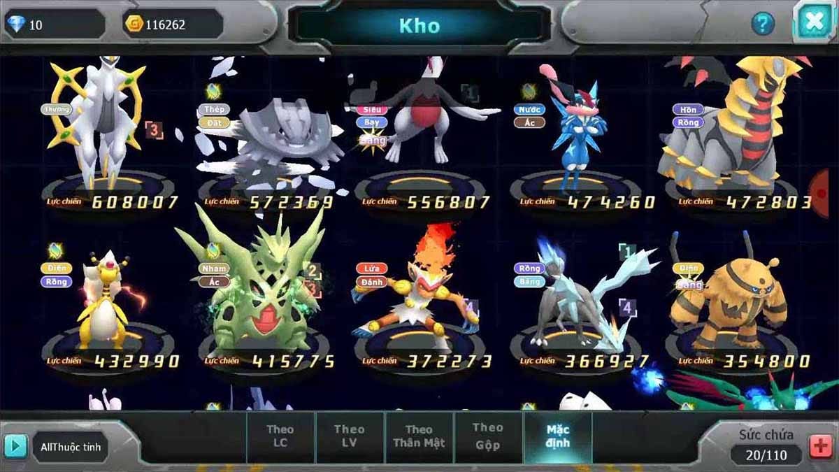 Tai Hack Pokemon Dai Chien Androidmentor (Full Vang, Kim Cuong, Menu) V65.0.0