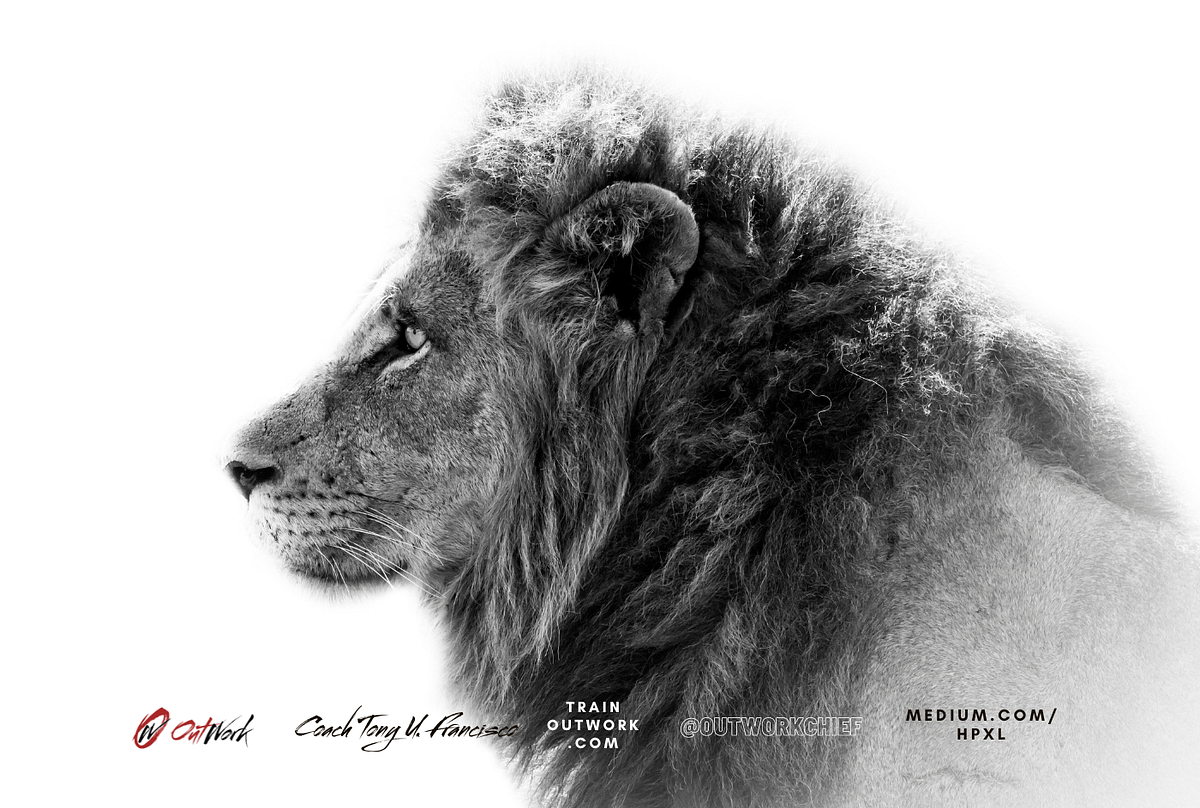 The Lion Speech. Every once in a while, you have to show… by Tony U