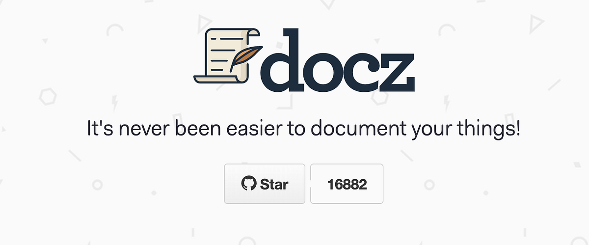 「docobuyページ」 Docz — It's Never Been Easier to Document Your Project | by Trevor
