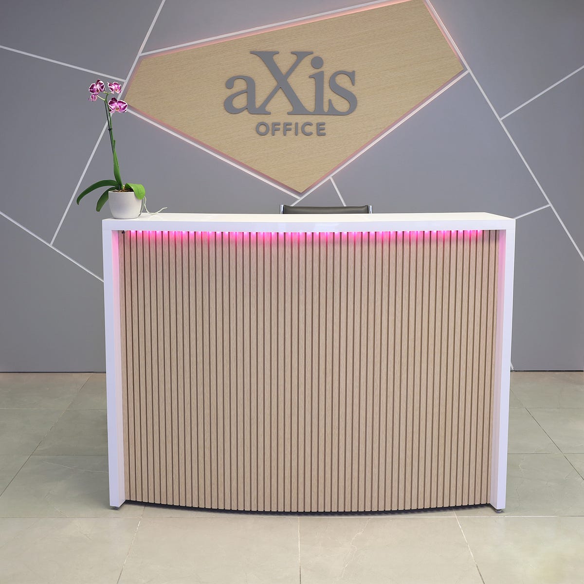 Elevate Your Office Entrance with a Stunning Reception Desk: The ...