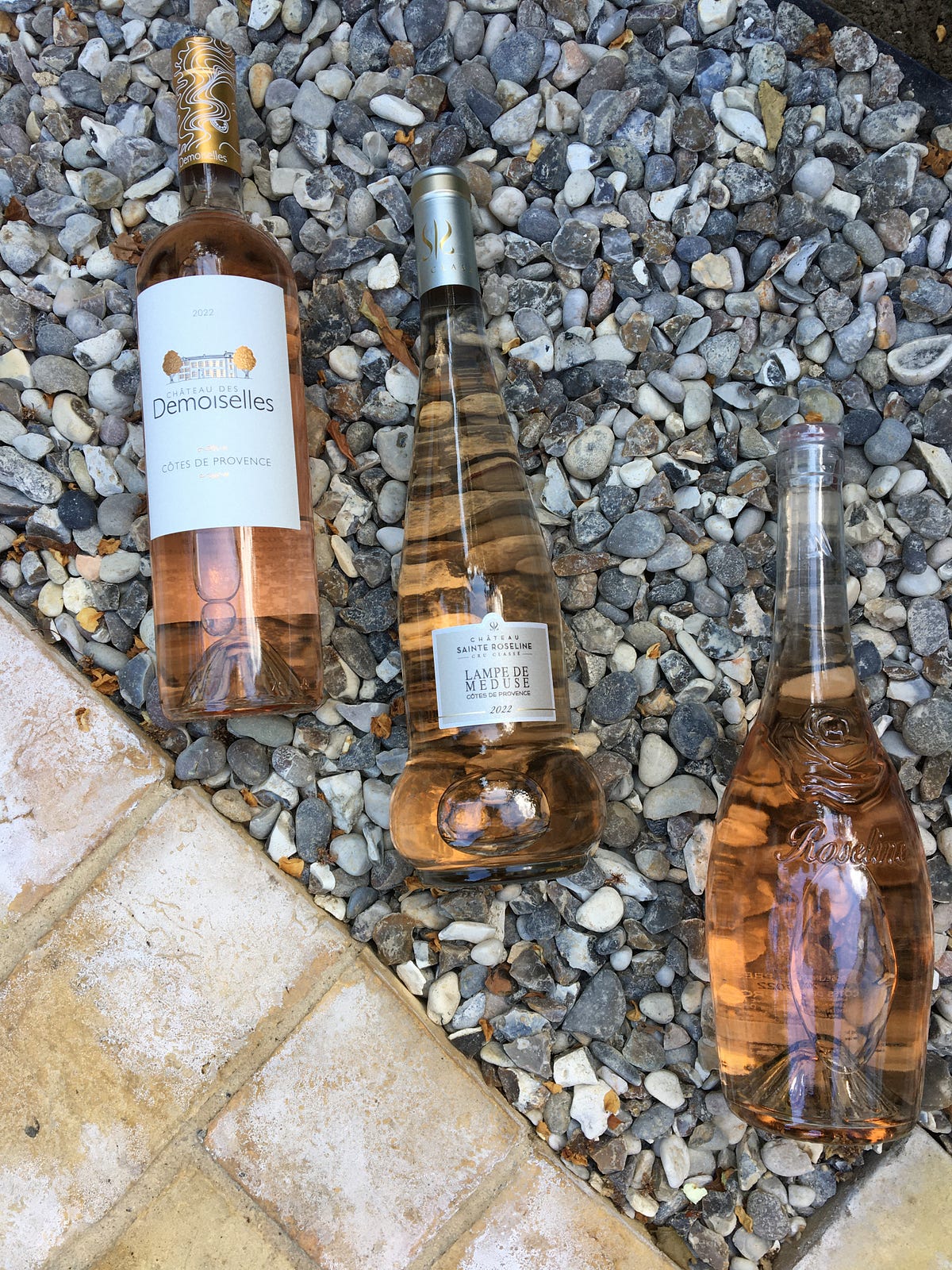 Three Provence Pinks. Three delicate Provence rosés by Tom Lewis