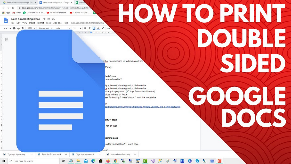 How To Print Double Sided Google Docs By PVALOBLOG Medium