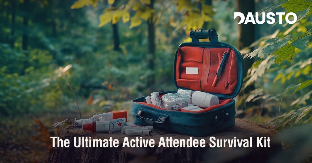 The Ultimate Active Attendee Survival Kit