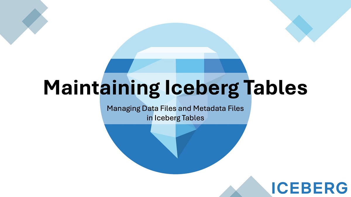 Maintaining Iceberg Tables | CJ Express Tech (TILDI)