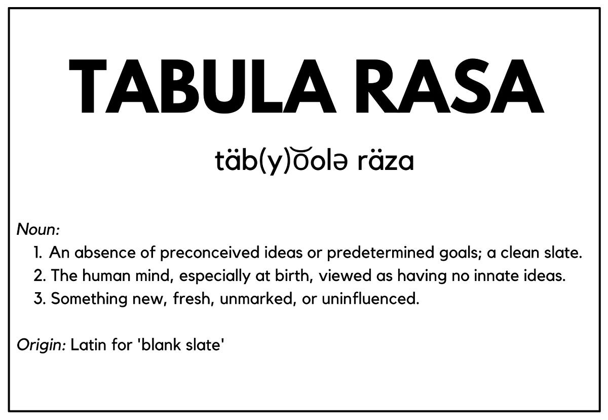 How to Embrace ‘Tabula Rasa’ and Prepare for a New Year by Amy