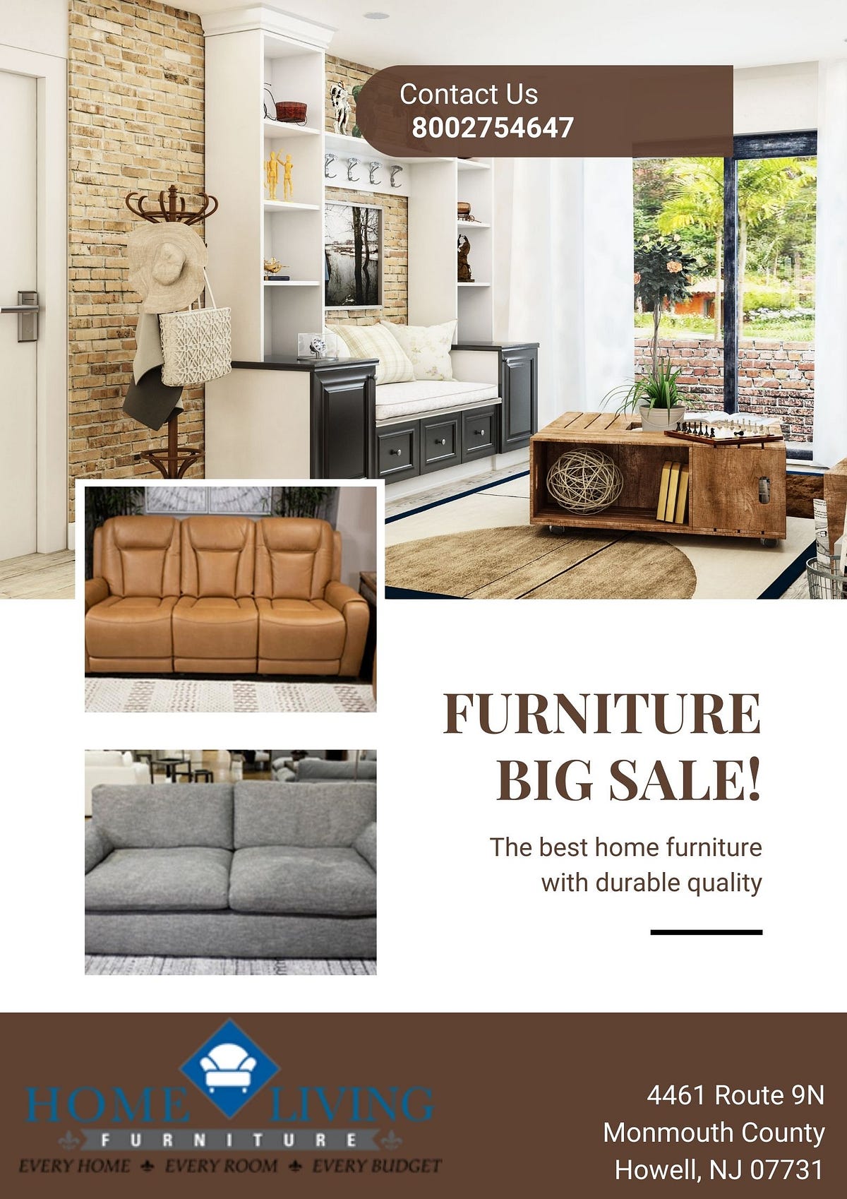Furniture sale from Home Living Furniture in New Jersey Store