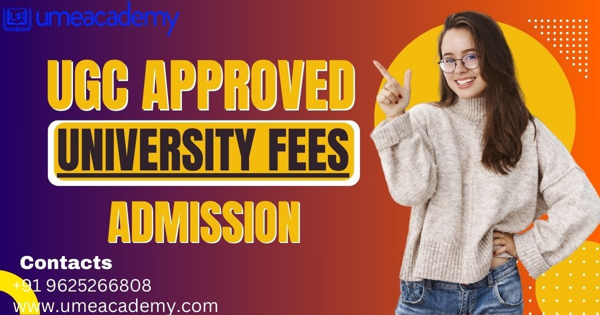 UGC Approved University. The University Grants Commission (UGC)… by