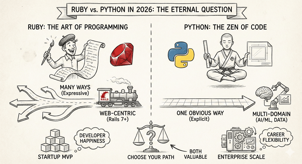 Ruby vs. Python in 2026: The Definitive Guide to Choosing Your Next ...