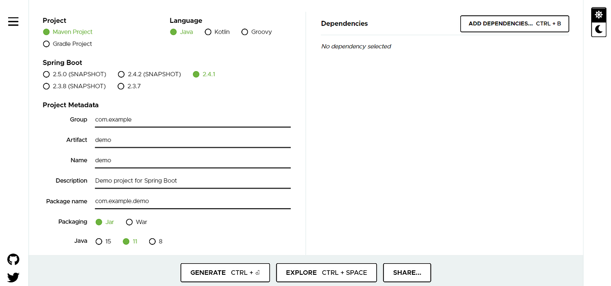 How to create a Spring Boot project | by Ajay Kumar | Medium