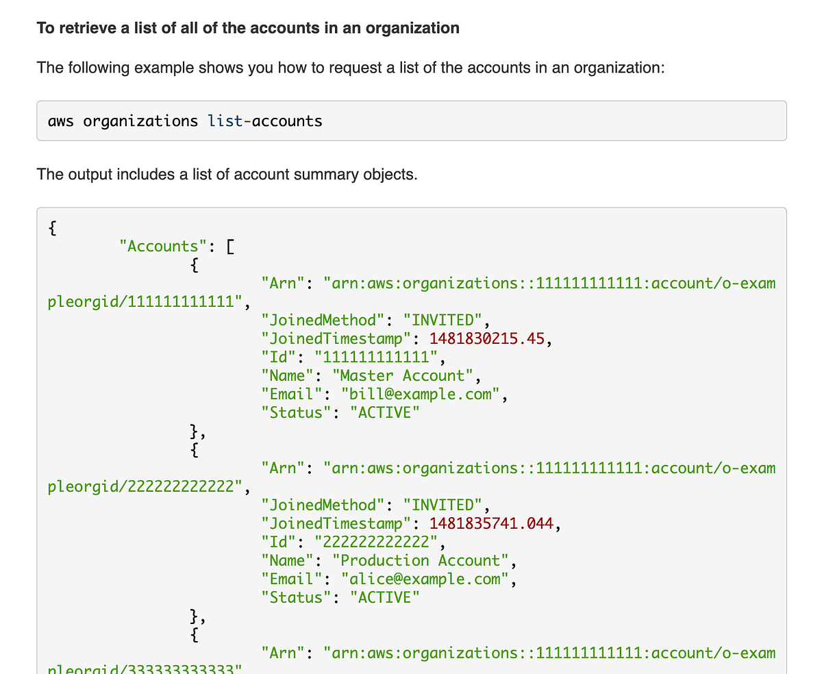 Getting Account Number by Account Name with the AWS CLI by Teri Radichel Cloud Security Medium