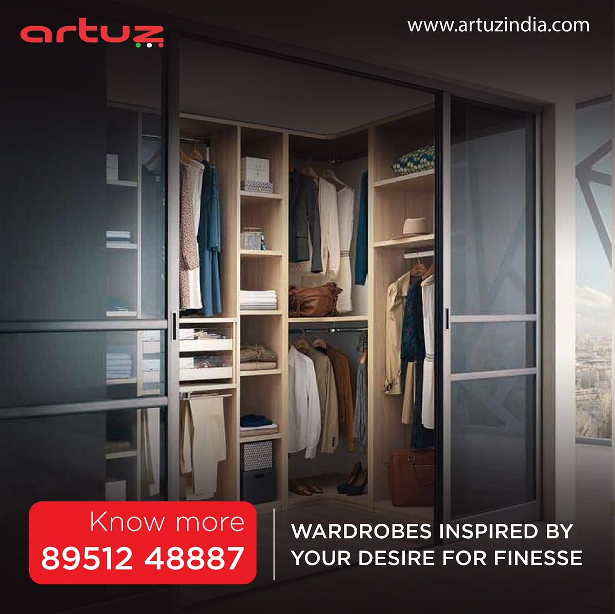 Best Sliding Profiles for Wardrobe Bangalore — Artuz Artuzwardrobe