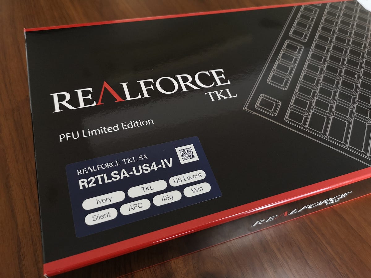 REALFORCE TKL PFU Limited Editionを購入した | by Takashi Kawasaki | Medium