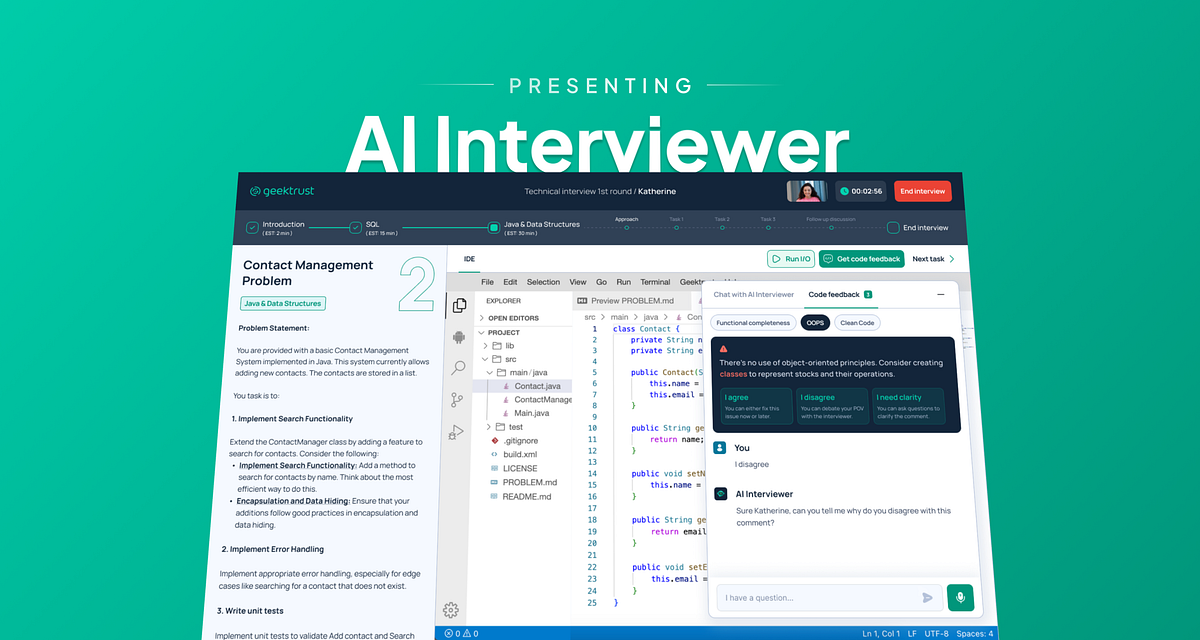 Designing an AI code pairing interviewer from scratch A product design