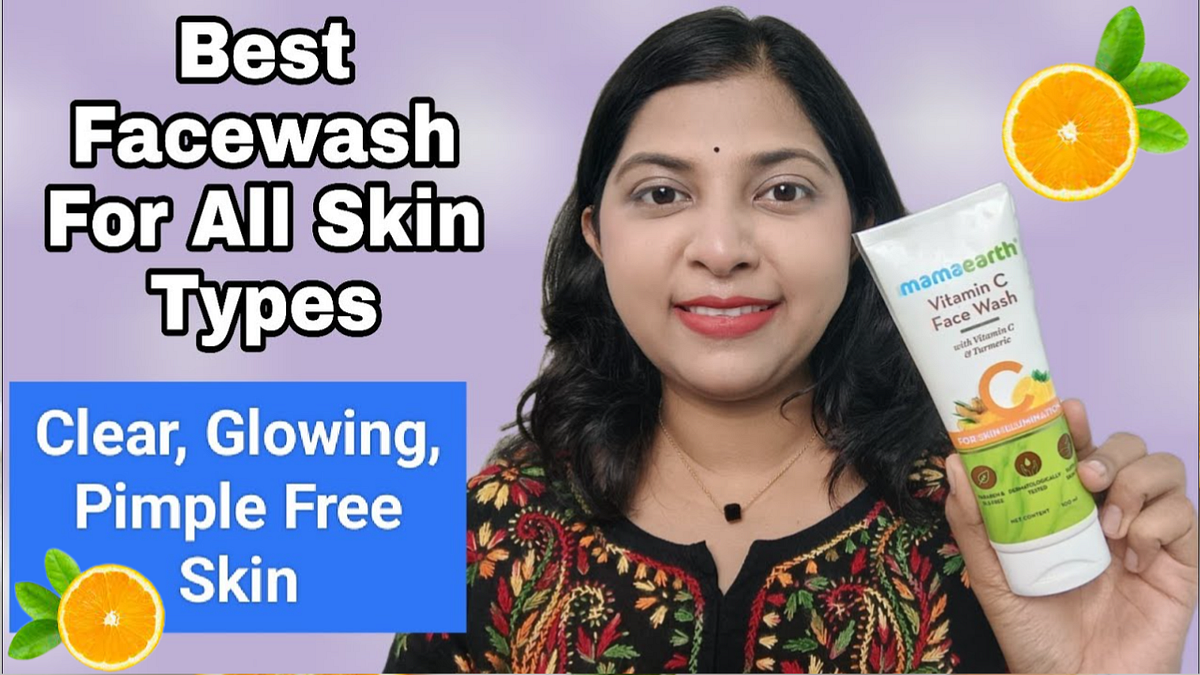 Mamaearth Vitamin C Face Wash Review Face Wash For Summer Sankita