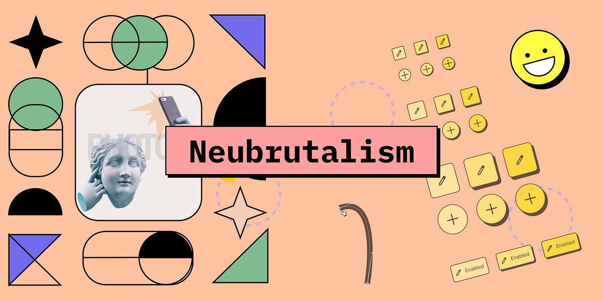 Neubrutalism: The Raw and Accessible UI Trend of 2023 | by Ter2y Z ...