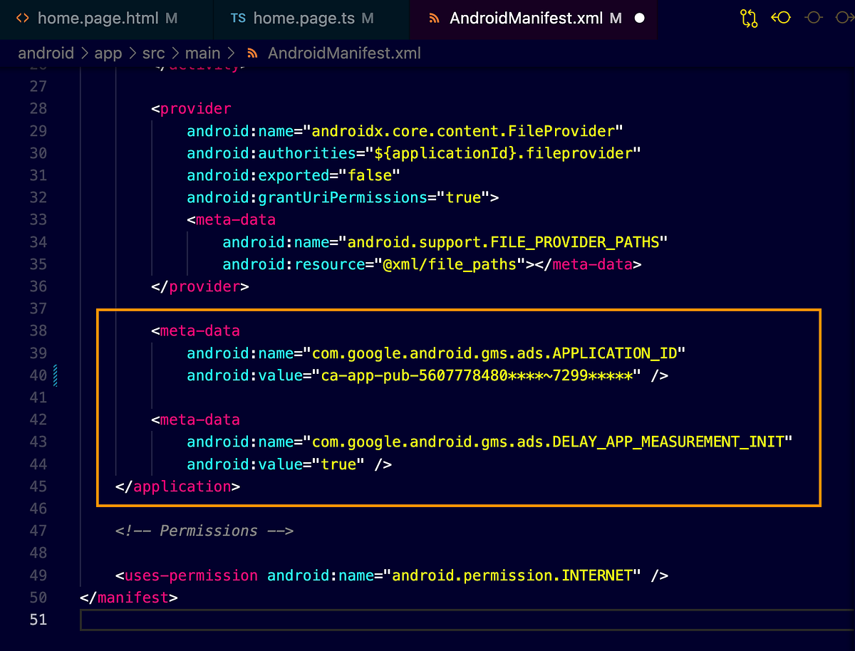 AdMobPlus Capacitor app Crashing issue in Android — Ionic Framework Ankit Maheshwari Medium