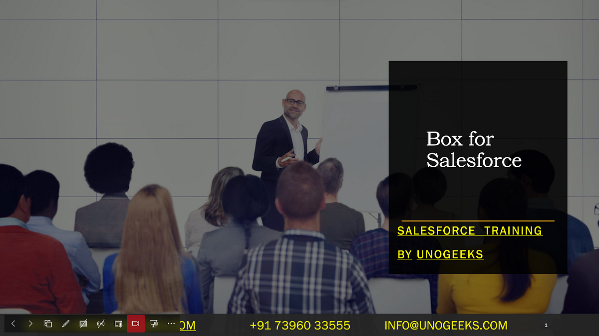 Box for Salesforce. Box is a cloud-based content management… | by