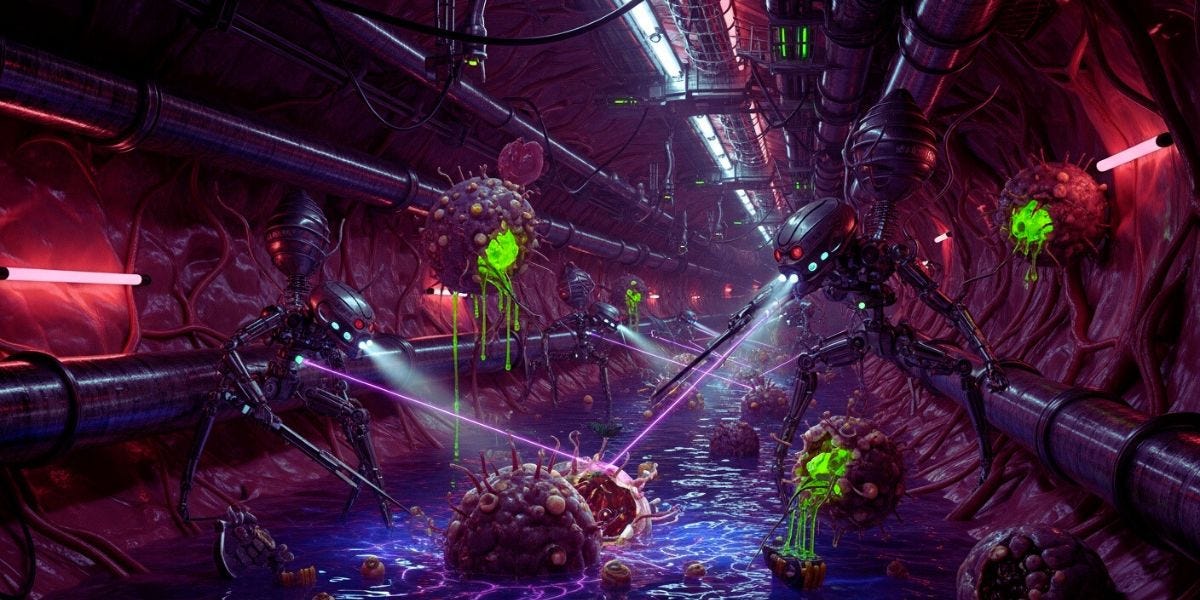 AI and the Bacteriophage Virus