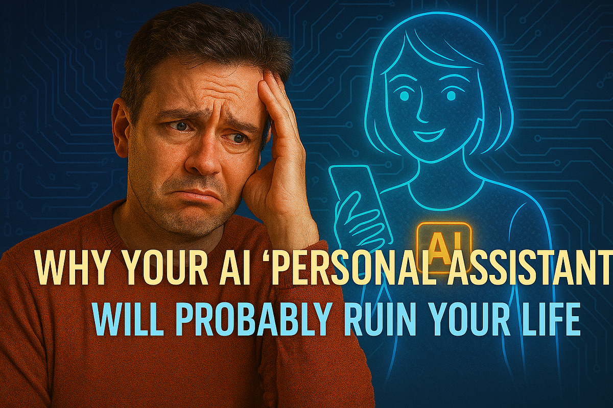 Why Your AI “Personal Assistant” Will Probably Ruin Your Life (And How