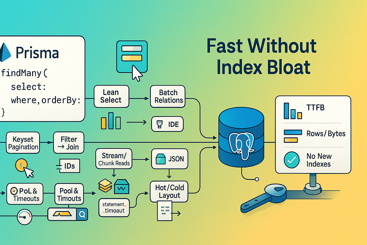 10 Prisma + Postgres Moves for Fast Queries (No Index Bloat) | by Hash ...