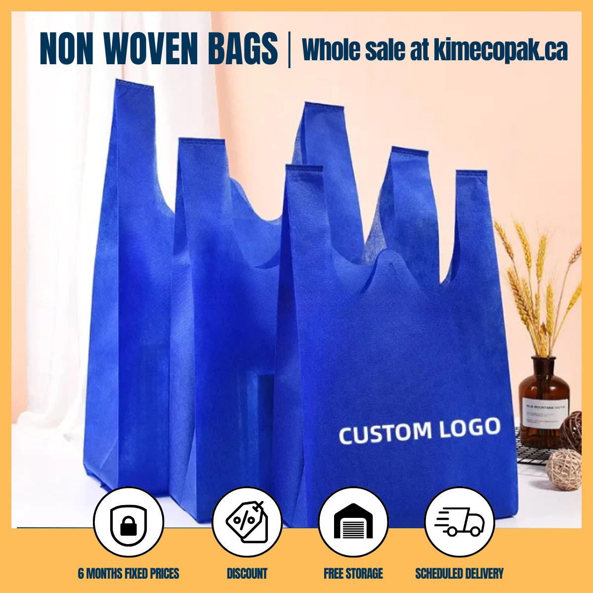 Beyond Sustainability: The Multifaceted Benefits of KimEcopak’s Reusable Non-Woven Bags