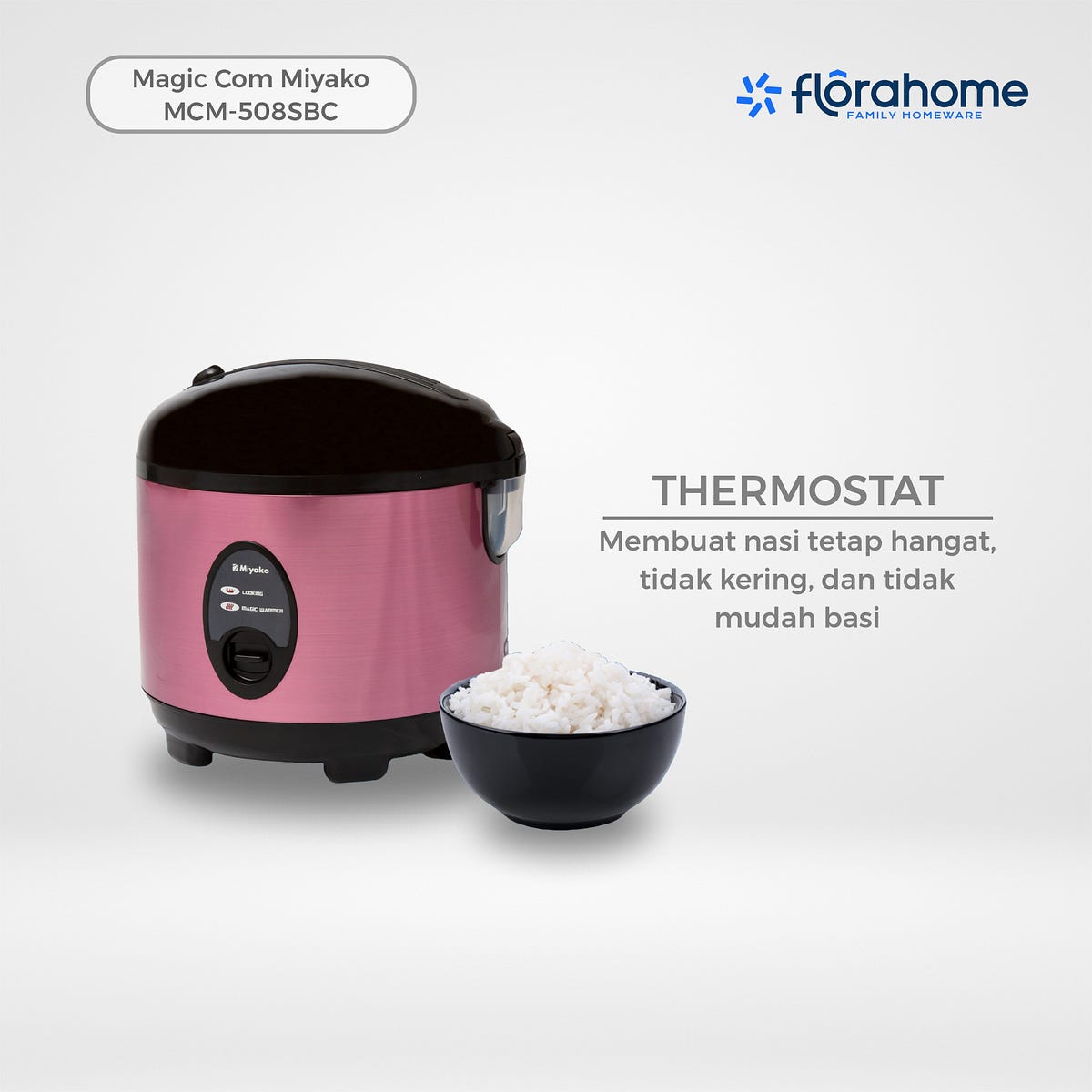 Distributor rice cooker miyako kecil Gorontalo Rice Cooker Miyako