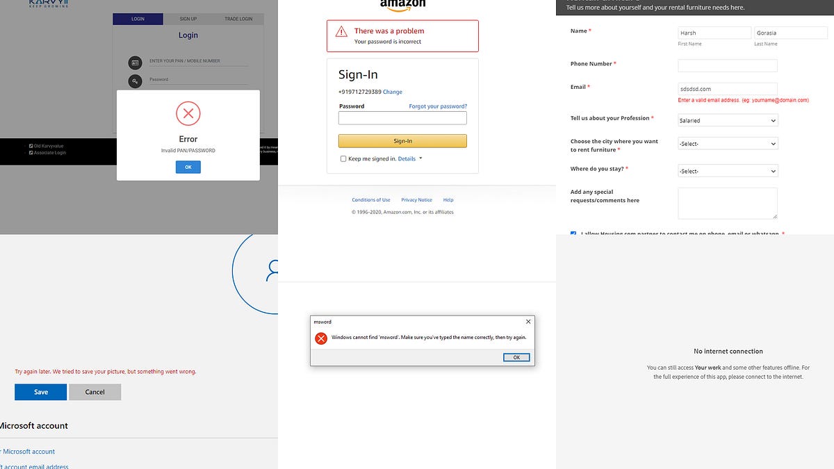 Heuristics Help Users Recognize, Diagnose, and Recover from Errors