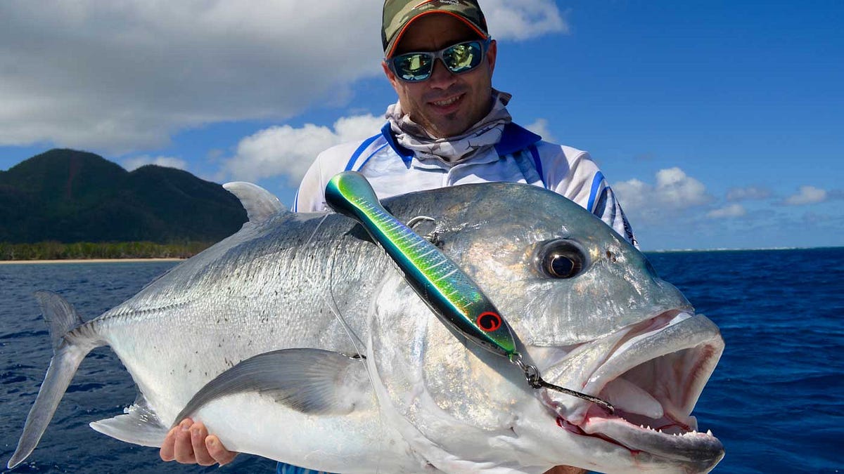 Targeting Giant Trevally (GT) on Poppers, by Ocean Blue