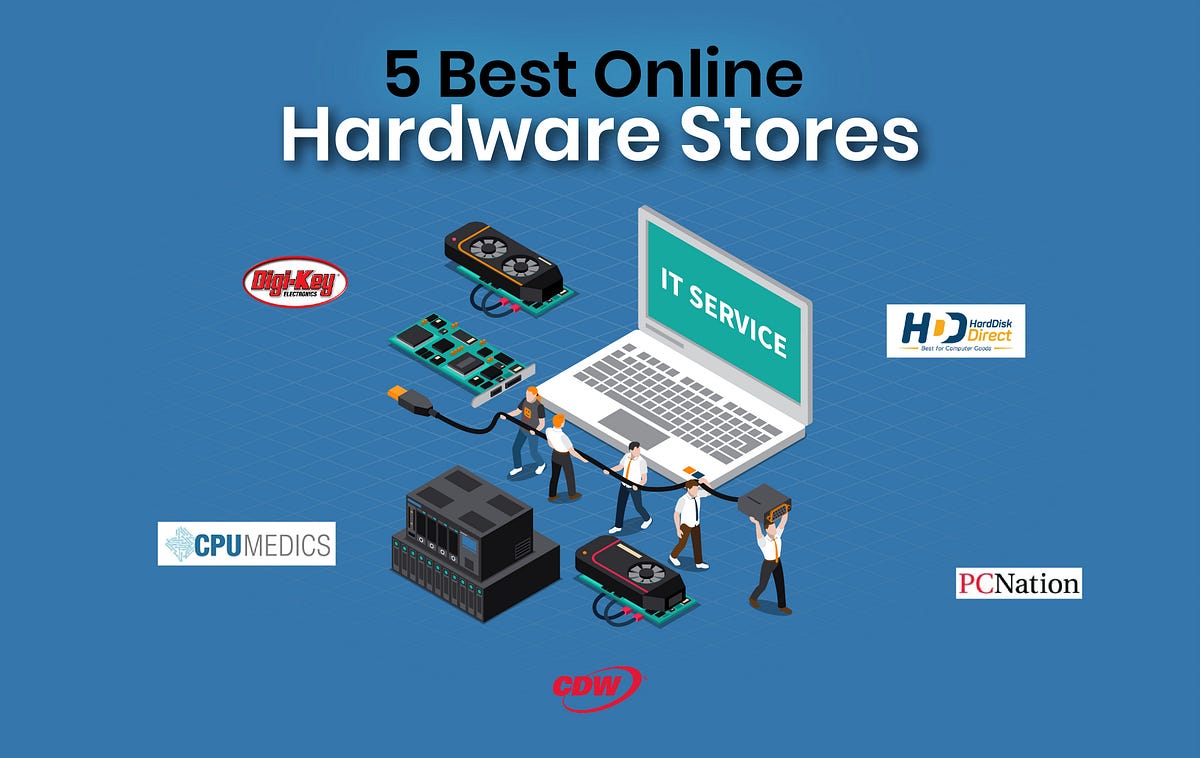 5 Best Online Hardware Stores. Shopping for computer hardware is a