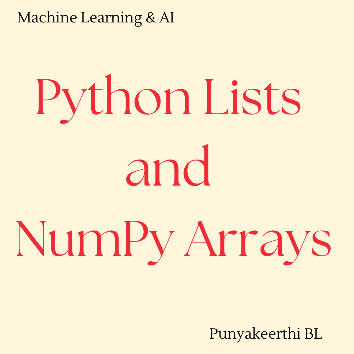Understanding the Differences Between Python Lists and NumPy Arrays ...