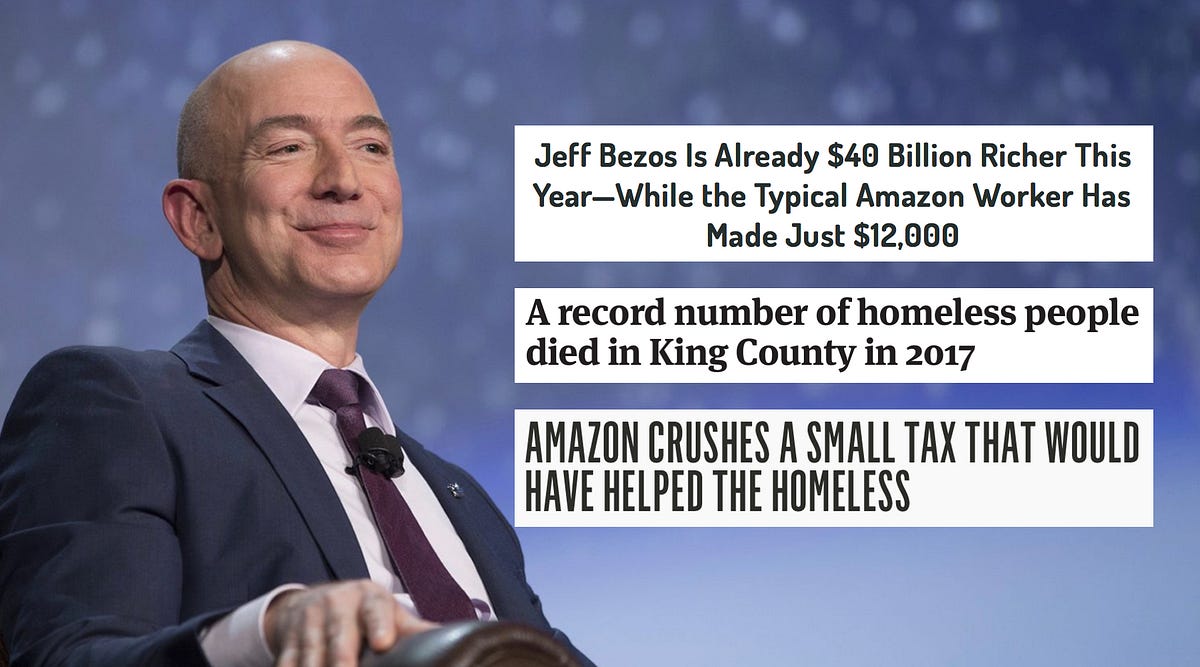 Jeff Bezos Could Pay Seattle s Homeless Tax In 3 5 Hours But Won t 
