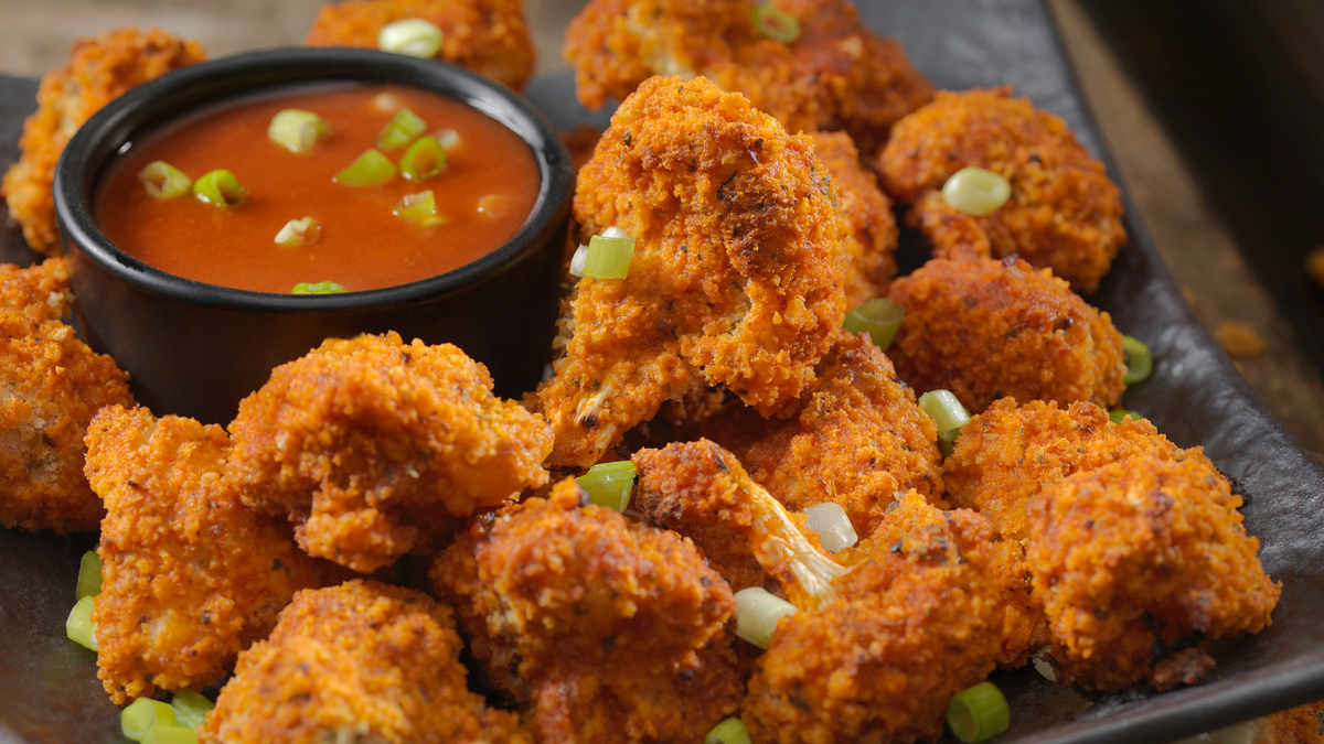 Spice Up Your Snacking Baked Buffalo Cauliflower Bites Recipe by
