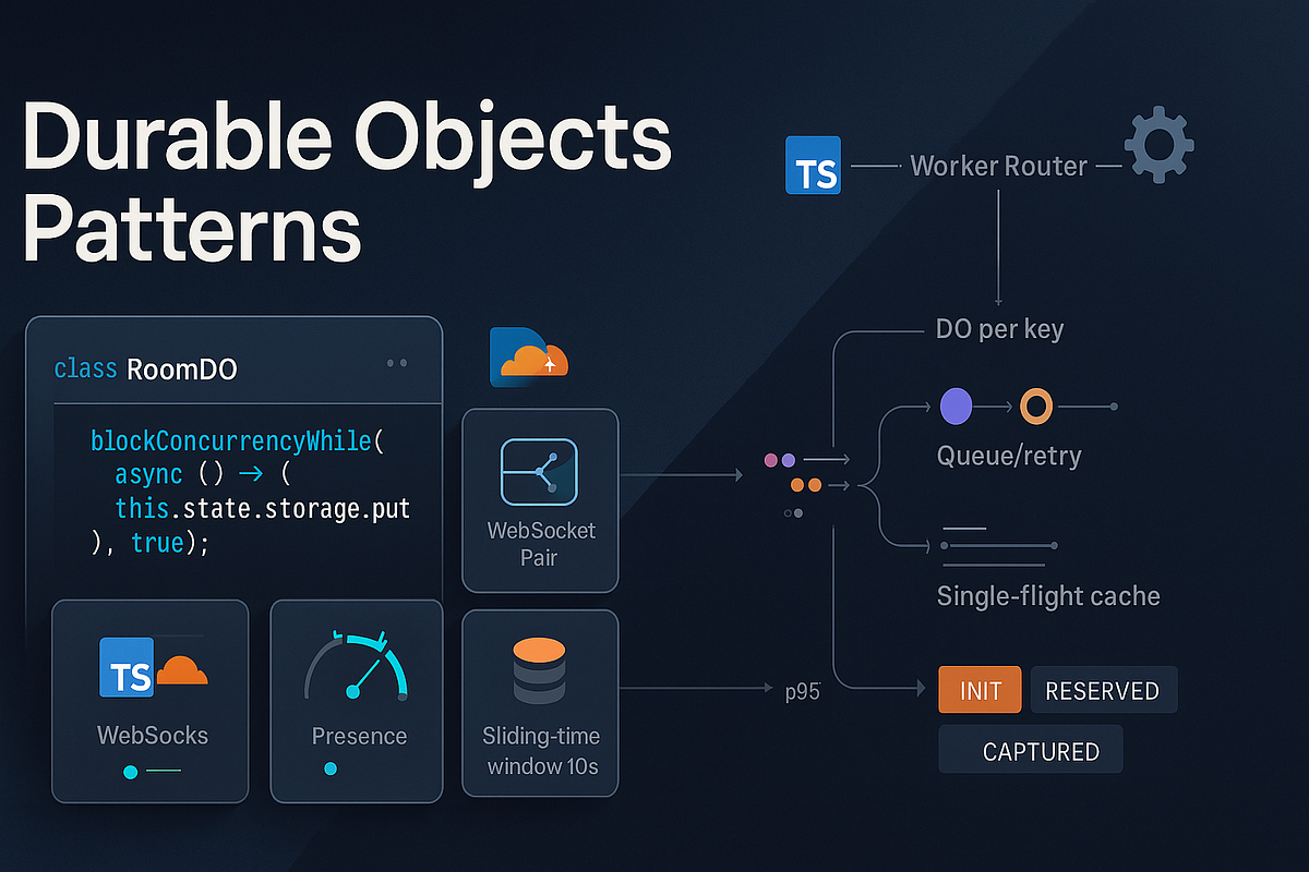 TypeScript on the Edge: Durable Objects Patterns that Last | by Hash Block  | Medium