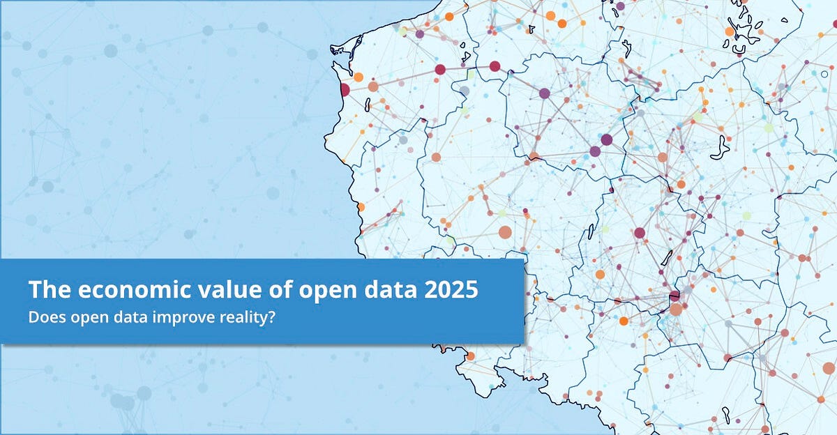 The value of open data in 2025 — forecasts of the European Data Portal