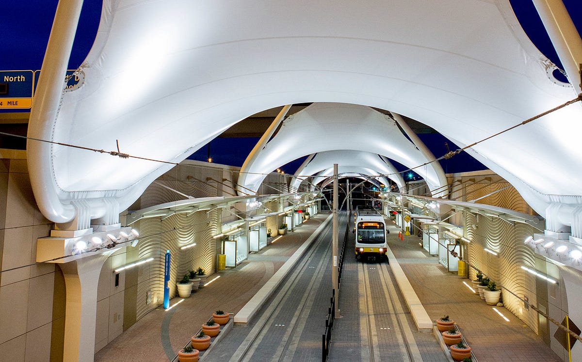 DART’S Orange Line. Parker Road to DFW Airport Terminal A by Shain E