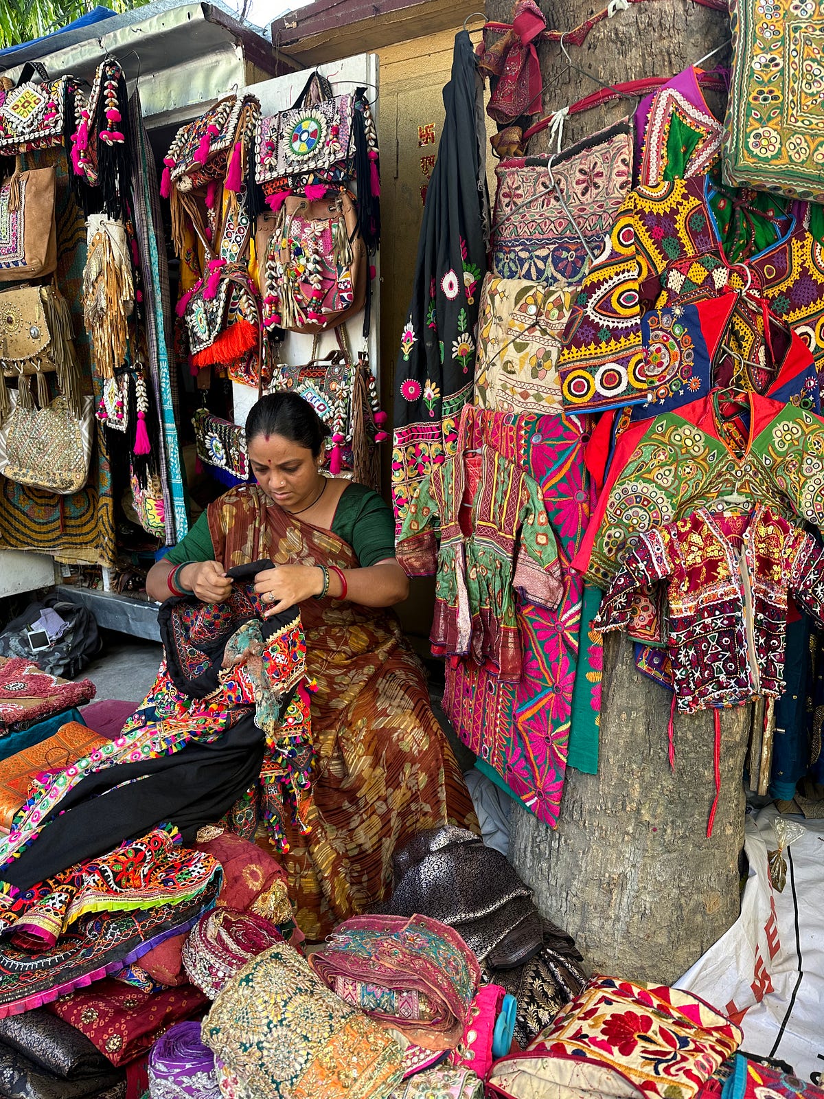 Title: Gujarati Lane: Exploring the Vibrant Culture of Janpath | by 