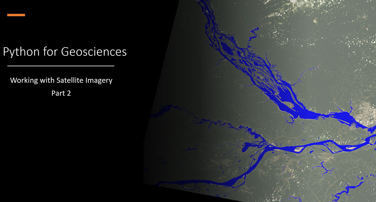 Python for Geosciences: Satellite Images | Analytics Vidhya