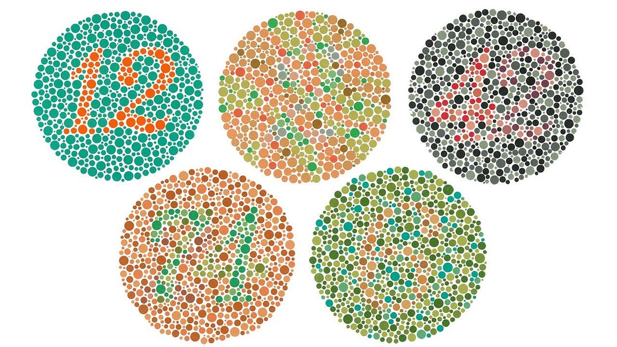 Being a Color Blind Designer. How discovering my Red-Green color… | by  Derek Torsani | Medium