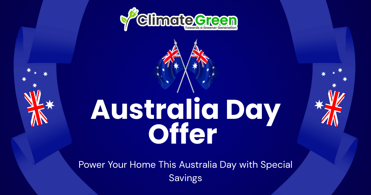 Australia Day Offer 2026: Big Savings on Energy-Efficient Upgrades with Climate Green Melbourne