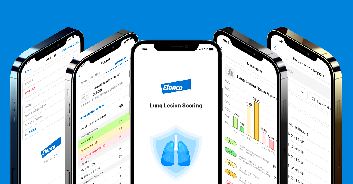 UI/UX Case Study: ELANCO Lung Lesion Scoring [HealthCare App] | by ...
