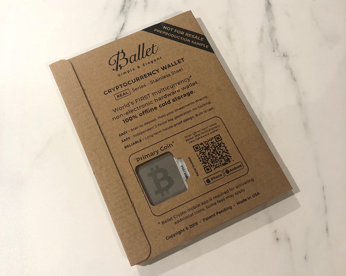 Ballet Cryptocurrency Wallet Review | by mikeinspace | Medium