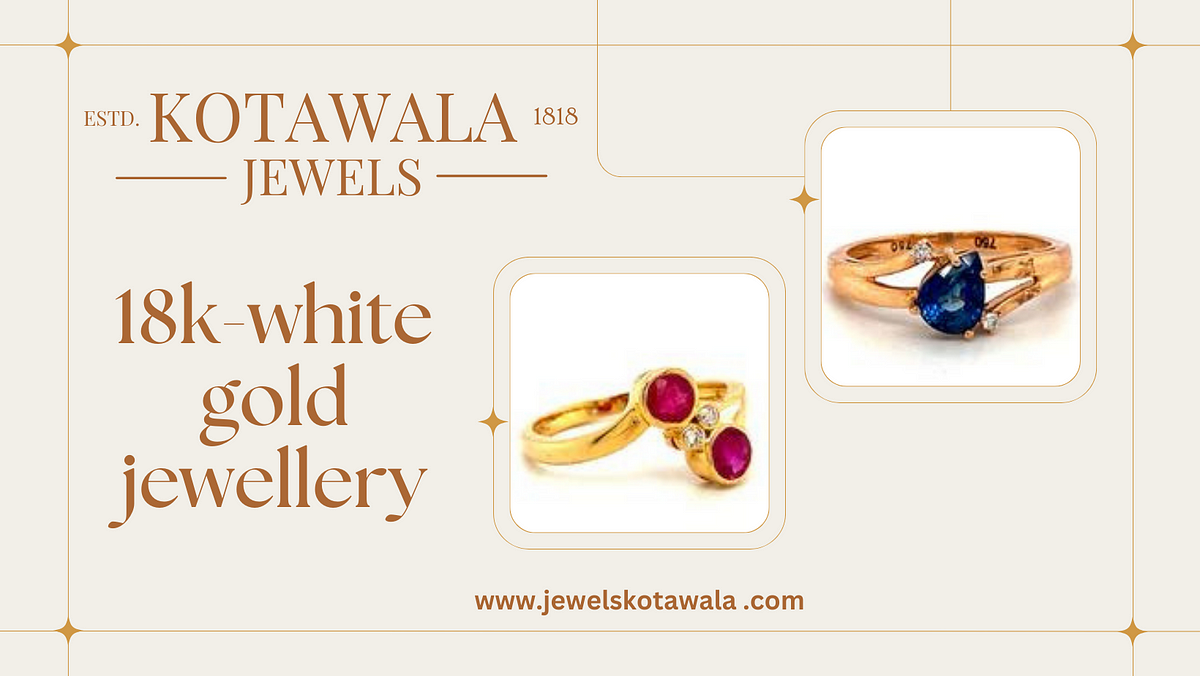 Unveiling the Elegance: 18K White Gold Price in India and the Allure of 