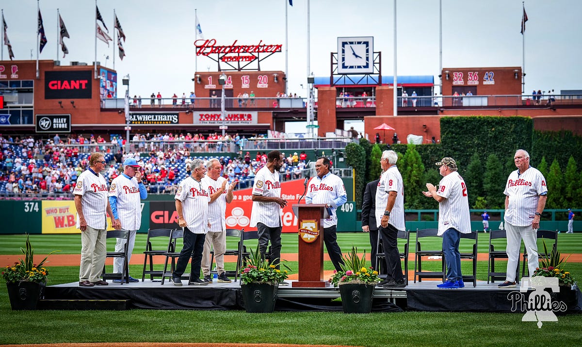 PHOTO BLOG Manny Trillo Toyota Phillies Wall of Fame Induction