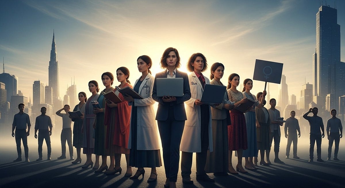 Women rewrite the future while men risk vanishing from history | by ...