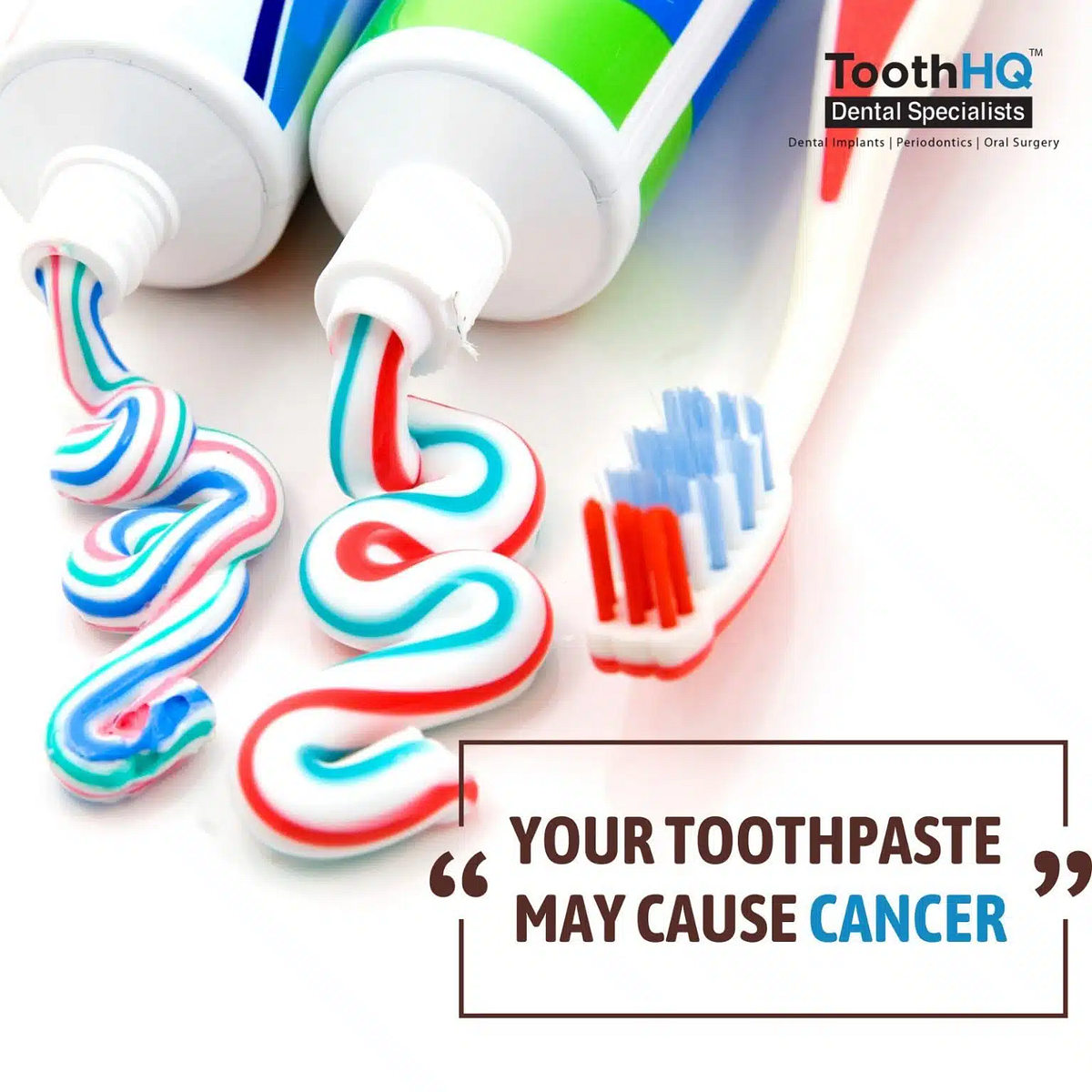 Your Toothpaste May Cause Cancer. Study finds common toothpaste… by