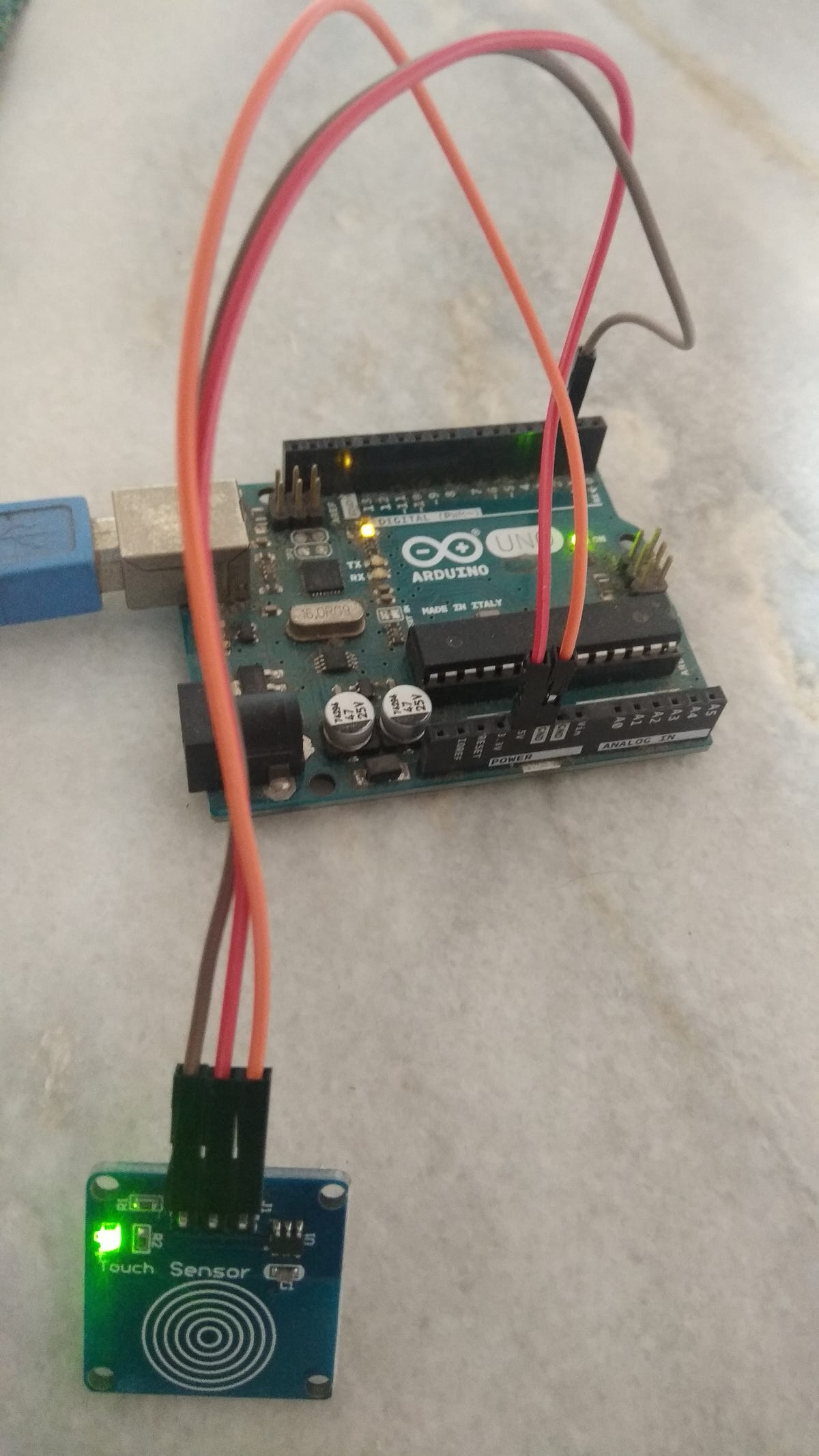 Capacitive Touch sensor in Interrupt mode — Arduino Uno | by Somesh ...